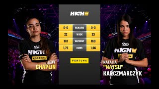 HIGH League BONUS FIGHT Lexy Chaplin vs Natalia quotNatsuquot Karczmarczyk [upl. by Heimer129]