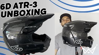 6D ATR3 Unboxing  Best Motocross Helmet [upl. by Sebastian]