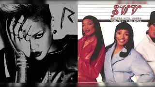 Rihanna x SWV  Te Amo Youre The One Mashup [upl. by Yole]