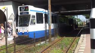 GVB Amsterdam 9G10G Tram 17 vanuit Station Lelylaan naar Osdorp Dijkgraafplein [upl. by Nakah]