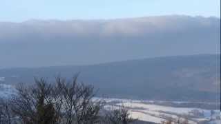 Wetterscheide  Nebelwand  Ausblick von der Gemündener Hütte [upl. by Mattie]