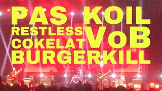 VOB COKELAT PAS KOIL RESTLESS BURGERKILL  PHALASVARA VOL1 BANDUNG 2024 [upl. by Zetana195]