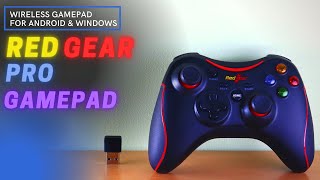 Redgear Pro Wireless Gamepad  Wireless Gamepad For Android TV amp Windows PC [upl. by Nnyled804]