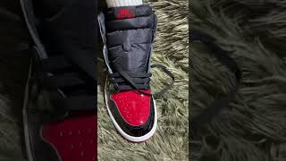 How to Laces Jordan 1 Tutorial ❗️ shorts [upl. by Zhang]