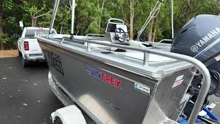 QuintrexBoating 460 Renegade SC powered by YamahaMotorAus F70LA pre handover water test 🚤 [upl. by Jacqueline]