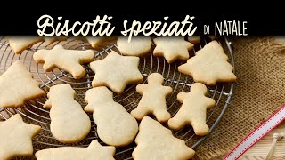 BISCOTTI DI NATALE SPEZIATI Ricetta Facile  BuonIdea [upl. by Damal]