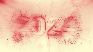 Happy New Year 2024 Wishes  Invitations  Greetings  2024  Motion Graphic Animation [upl. by Suoicerpal]