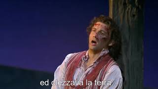 Jonas Kaufmann interprète quotE lucevan le stellequot de lopéra Tosca de Puccini [upl. by Jonis]