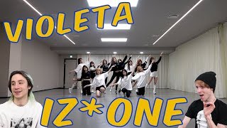 IZONE  Violeta Dance Practice Reaction [upl. by Anne-Marie]