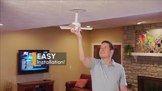 Bell amp HowellEmson Socket Fan Commercial [upl. by Elbring]