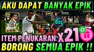 DAPAT BANYAK EPIC GRATIS  HADIAH PENUKARAN ITEM KONTRAK SETELAH UPDATE EFOOTBALL 2025 MOBILE [upl. by Buroker]