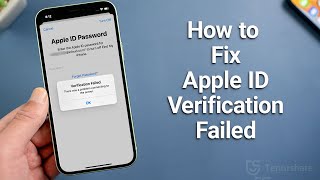 Apple ID Verification Failed 6 Ways to Fix It [upl. by Bacon]