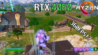 🚀 RTX 4060  Ryzen 5 5600X 🚀Fortnite CHAPTER 5  RANKEDS  COMPETITIVE SETTINGS [upl. by Elboa]