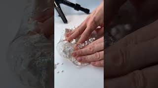 Satisfying Slime ASMR  shortsfeed youtubeshorts asmr [upl. by Hartill]