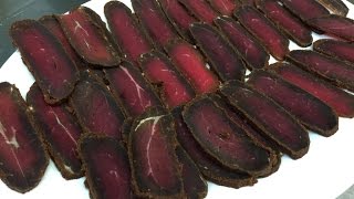 How To Make PastirmaBasturma Cured Beef [upl. by Emelita]