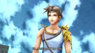 HDDissidia 012 Duodecim Cutscene  Gilgamesh meets Bartz [upl. by Nemlaz]