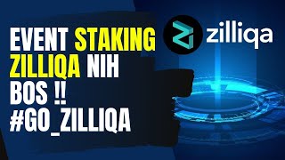 WAW EVENT STAKING ZILLIQA DI KUCOIN  INFO KOIN ZIL TERBARU [upl. by Yauq]