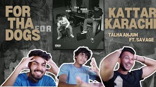 TALHA ANJUM  KATTAR KARACHI  REACTION VIDEO  HEATED TRACK  TalhaAnjum [upl. by Nnylyram971]