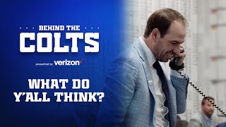 Behind the Colts  Episode 3 quotWhat Do YAll Thinkquot  Inside the 2024 Colts Draft [upl. by Yentiw]