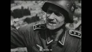 Nazi Troops March on Paris 1940s  Archive Film 1064981 [upl. by Lynnet155]