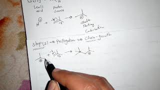 Cationic polymerization of isobutylene  part 2 [upl. by Twyla]