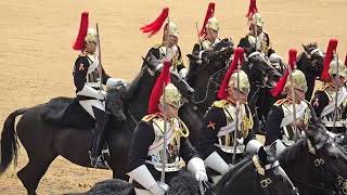 House hold Cavalry trooping the Colour thekingsguard [upl. by Nilok]