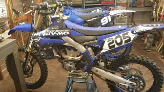 111 YZ250F 20192023 Full Motor Rebuild Part 1 Engine locked up on this Yamaha [upl. by Nairbal461]