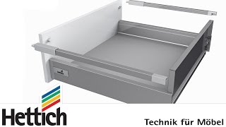 InnoTech Atira Schubkastensystem Bau Montage und Verstellung von Schubkasten und Frontauszug [upl. by Steffie2]