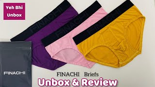 FINACHI Men Ultra Soft Modal Briefs 🩲 Unboxing amp Review [upl. by Sheaff405]