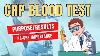 C Reactive Protein CRP Test Importance Purpose Results HSCRP [upl. by Aicila]