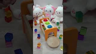 Xylophone🐰 Balls 🐰 Hammer satisfying cute xylophone [upl. by Annahoj141]