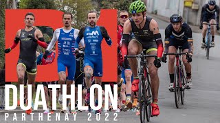 D1 Duathlon  5km Course 20km Vélo 25km Course  Objectif TOP20  Parthenay [upl. by Abbotson669]