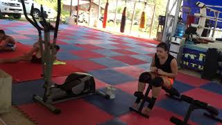 Quick Gym Walkthrough Lamnammoon Muay Thai Gym [upl. by Ernie799]