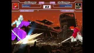 MUGEN Kenshin Vs Shishio [upl. by Ariahs]