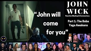 John Wick Reaction Mashup and Commentary Part 1 The Puppy and the Baba Yaga [upl. by Maurice]