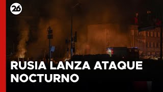 RUSIA lanzó ataque nocturno en Kiev [upl. by Yna]