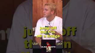 Eminem Tempting Interviewer to Jump eminem [upl. by Nnaer232]