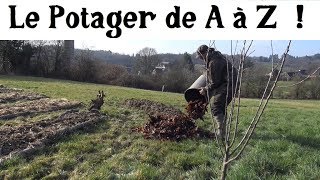 Le Potager de A à Z 2 une butte [upl. by Nazario]