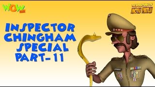 Inspector Chingam Special  Part 11  Motu Patlu Compilation As seen on Nickelodeon [upl. by Chilton]