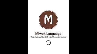 Learn Miwok [upl. by Heman123]