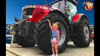 Bruder TV  Země Živitelka 2017 Farm TRACTORs and TRUCKs [upl. by Idrahs]