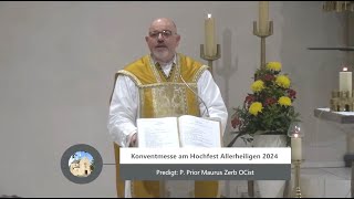 Konventmesse am Hochfest Allerheiligen [upl. by Ahsiret270]