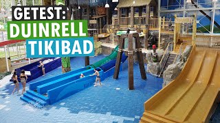 TIKIBAD ZWEMBAD 🐸💦 ATTRACTIEPARK DUINRELL 💚 PARKVAKANTIES [upl. by Ahsekat701]