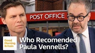 Former Post Office Minister Paul Scully On Calls To Remove Paula Vennells CBE Good Morning Britain [upl. by Brita]