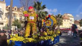 Corso fleuri ste Maxime 2018 [upl. by Einnob]