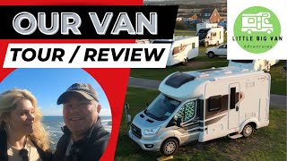 VAN TOUR  Autotrail Motorhome  RV Review  F60 [upl. by Llertac]