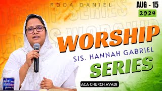 Independence Day  Worship Series  Sis Hannah Gabriel  Tamil Christian Songs  ACA Church Avadi [upl. by Kuehnel]