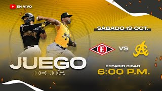 LEONES DEL ESCOGIDO VS ÁGUILAS CIBAEÑAS  SERIE REGULAR 202425 [upl. by Esli]