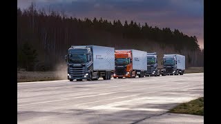 Scania Platooning  Kuinka letkaajo toimii [upl. by Sunday]