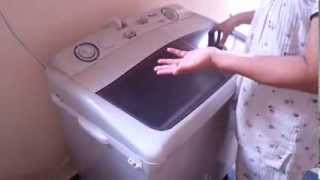 How to use a semi automatic washing machine [upl. by Parnell996]